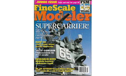 Revista Fine Scale Modeler 1997-03 Supercarrier